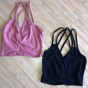 Cross crop tanks